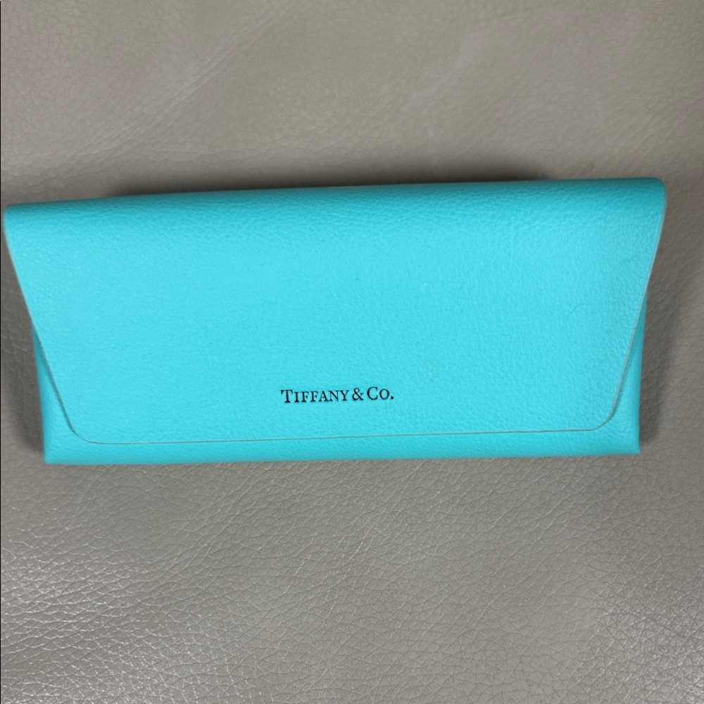 Tiffany & Co. Turquoise Women's eye glass case
